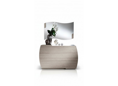 Dressoir met spiegelset, dressoirs houtgroep slaapkamer modern set nieuw