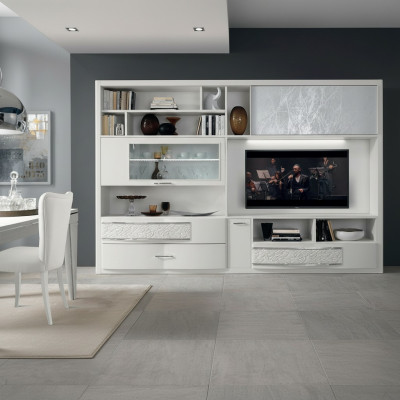 Woonwand rtv wandkast dressoir tv dressoir hout design modern meubels nieuw