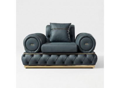 Fauteuil Chesterfield Stoel Barok Rococo Klassieke Meubelen Woonkamer Bekleding Nieuw