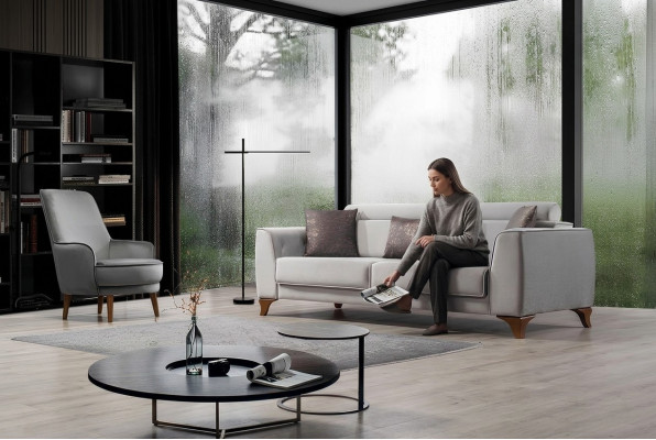 Zithoek bankstel 3+1 zits designbanken bank Barok gestoffeerde fauteuil