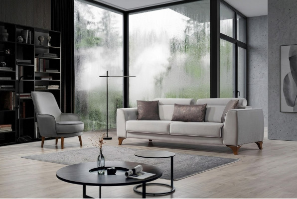 Zithoek bankstel 3+1 zits designbanken bank Barok gestoffeerde fauteuil