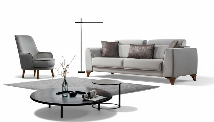 Zithoek bankstel 3+1 zits designbanken bank Barok gestoffeerde fauteuil