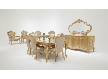 Eetkamer eettafel stoel eetgroep set houten tafel tafels stoelen nieuw