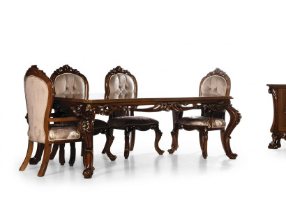 Tafel Eettafel Eetkamer Houten Tafels Barok Eettafel Luxe Meubels Nieuw