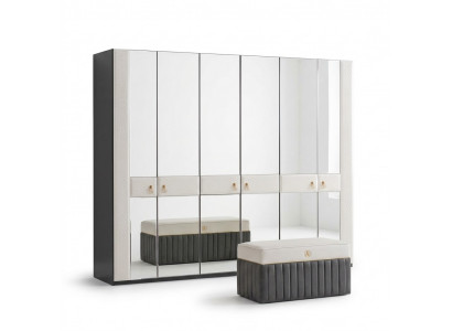 Slaapkamer kast Houten meubels Italiaanse stijl Kasten Garderobe Nieuw