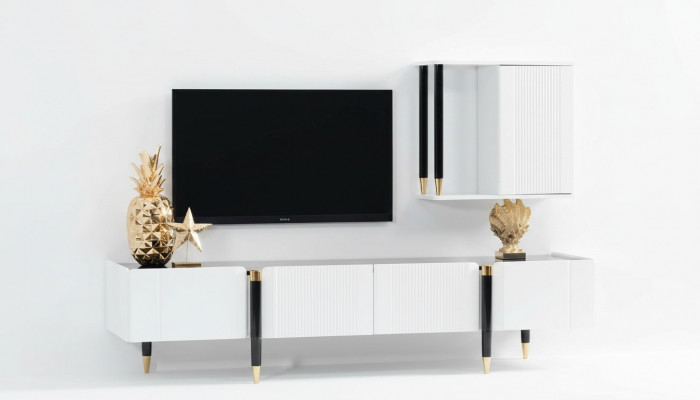 Dressoir kast tv hout TV-lagekast commode design meubels Nieuwe woonkamer tv-kast