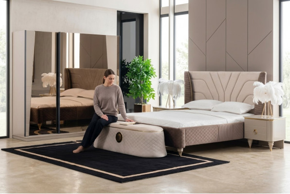 Zitbanken Hout Kruk Stoel Zithocker Hout Luxe Bank Voetenbank Slaapkamer