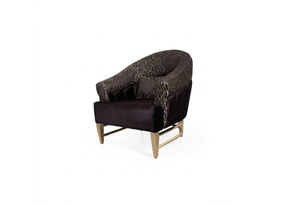 Fauteuil luxe design textiel woonkamer Italiaanse stijl meubels lounge fauteuil