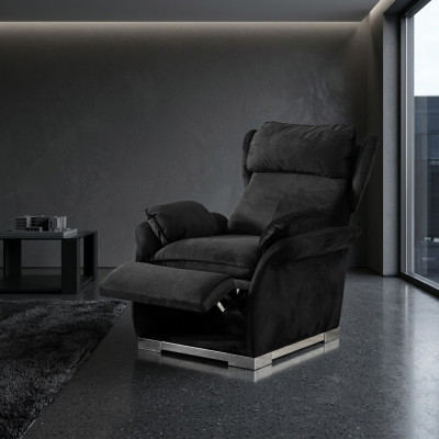 Moderne relaxstoel fauteuil met lounge-mechanisme functiestoel meubel.