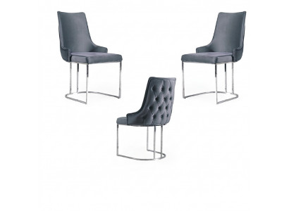Stoelen Eetkamer Set 2x Stoel Zachte Stoel Italiaanse Stijl