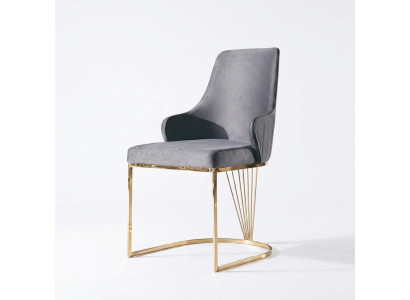 Groep 6x stoelen fauteuil leuning stof hotel textiel nieuwe set stoelen sets