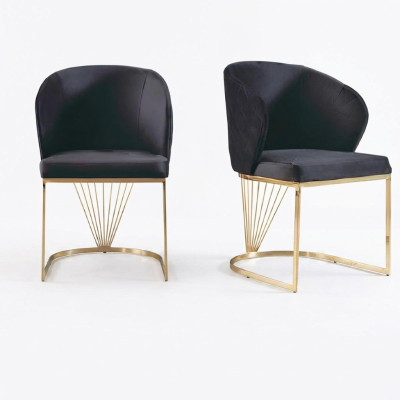 Ontwerp woonkamerstoel Eetkamerstoelen Textiel stof bekleding