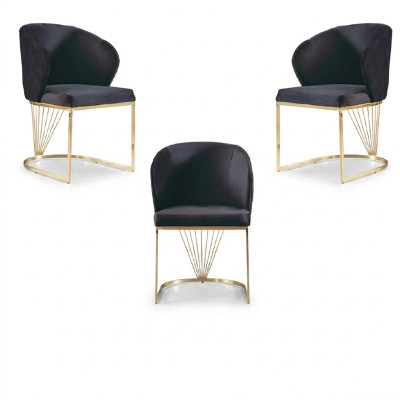 Stoel 2x Stoelen Groep Set Woon Eetkamer Set Modern Stijl Textiel