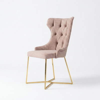Leenstoel Restaurant Industrie 6x Designstoelen Zitkussen Set Chesterfield