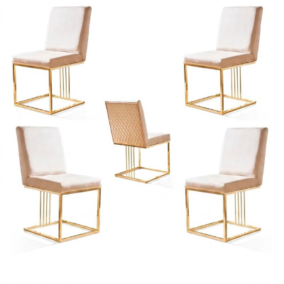 Ontwerp fauteuil bekledingsset 2x stoel 100% textiel stoelen gastronomisch eetkamer