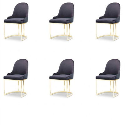 Keuken Eet Groep Set Stoel Garnituur Zitkussen Hout 6x Stoelen Nieuw