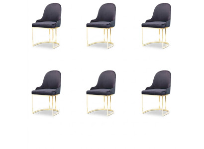 Keuken Eet Groep Set Stoel Garnituur Zitkussen Hout 6x Stoelen Nieuw