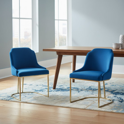 Ontwerp Stoelestel Groep Bekleding Textiel 8 Stoelen Meubels Luxe Set