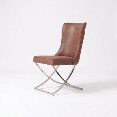 Eetkamerstoelen Hout Luxe Stoel Bruin Fauteuil Woonkamer