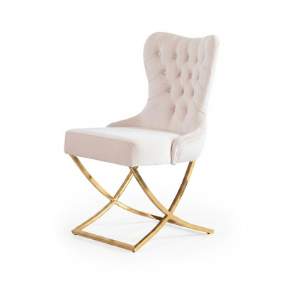 Set van 6 stoelen, gestoffeerd, ontwerp lounge, zitting met leuning, meubelstoelen