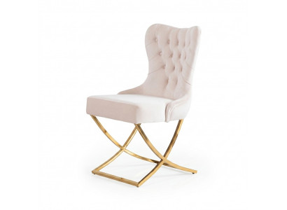 Set van 6 stoelen, gestoffeerd, ontwerp lounge, zitting met leuning, meubelstoelen