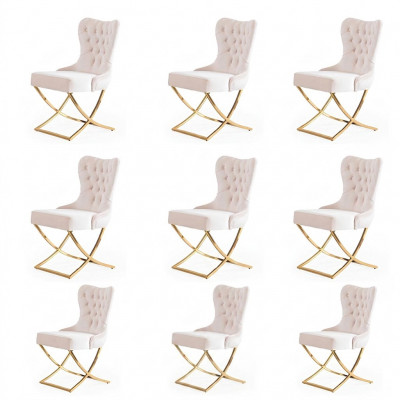 Eetkamerstoel set stoelen set compleet groep eetkamer set 8 stuks