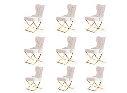 Eetkamerstoel set stoelen set compleet groep eetkamer set 8 stuks
