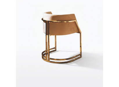 Luxe 1x stoel eetkamerstoel fauteuil woonkamerstoel gestoffeerde stoel