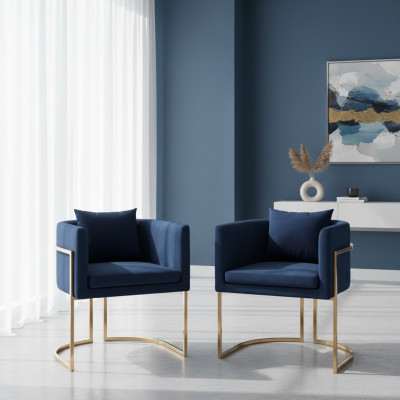 Groep textielbeklede stoelen voor het restaurant eetkamer stoffen designset van 6 stoelen