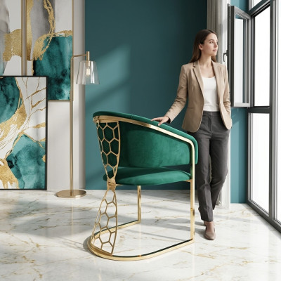 Fauteuil Stoel Eetkamer Lounge Zitkamer Gestoffeerde Stoel Textiel Tv Fauteuil