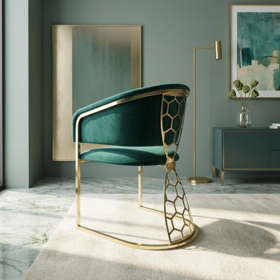 Fauteuil Stoel Eetkamer Lounge Zitkamer Gestoffeerde Stoel Textiel Tv Fauteuil