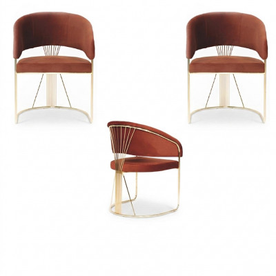 Garnituur Keuken Woonkamer Eetkamer Set Designer Stoel Set 2x Stoelen