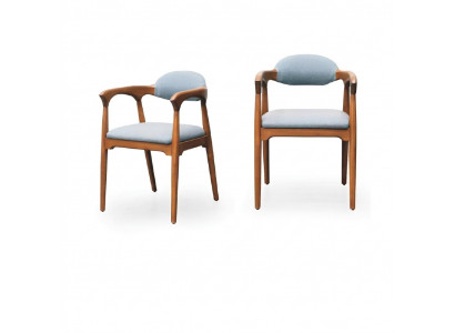 Designerstoelset eetkamer leunen gestoffeerde zitstoelen set compleet