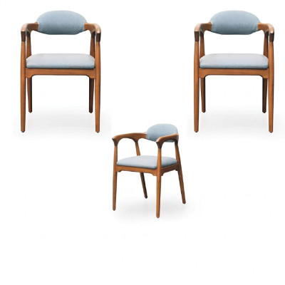 Garnituur eetkamerstoel set 2X stoelen Italiaanse stijl luxe meubels