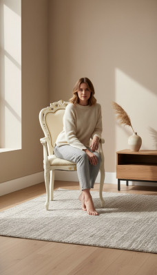 Stoel Eetkamerstoel Meubels Stoelen Hout Klassiek Luxe Ontwerp Fauteuil Nieuw