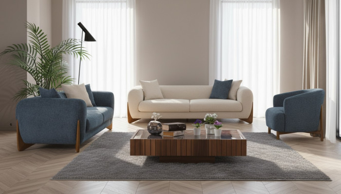 Italiaans design meubels bankstel bank meubels 3+3+1 zits