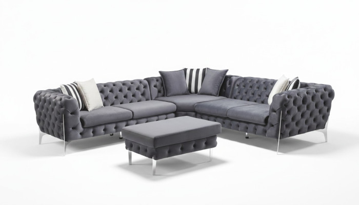 Hoekbank Bank Hoekbank Banken Bank Chesterfield Woonlandschap