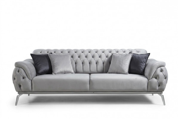 Chesterfield Bank Bank Driezitsbank Luxe meubilair Inrichting