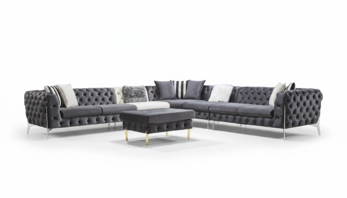 Bank hoekbank bank bekleding hoekbanken banken Chesterfield meubels