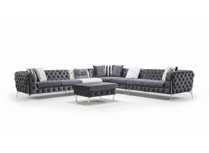 Bank hoekbank bank bekleding hoekbanken banken Chesterfield meubels