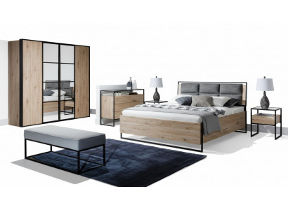 Kledingkast Bruin Hout Meubel Ontwerp Elegant Slaapkamer Modern Kast Nieuw