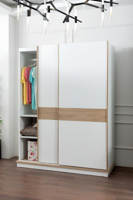 Hoogslaper stapelbed commode spiegel slaapkamer spiegel meubels kast 4-delig.