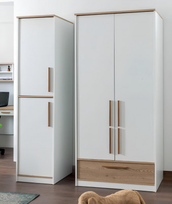 Modern jeugdkamer set Bed Nachtkastje Boekenkast Tafel Slaapkamer 5dlg.