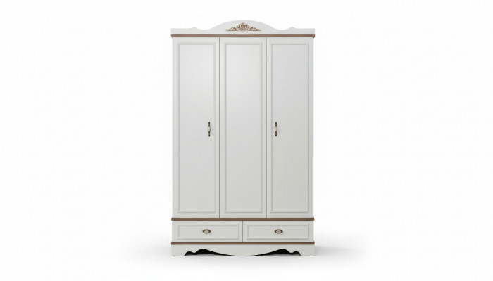 Kledingkast Luxe Klassieke Kast Meubels Hout Slaapkamer Kasten Wit