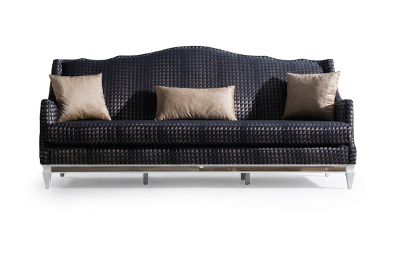 Designer Bankstel 3-zits Woonkamerbanken Grijze Bankstellen Luxe Stoffen Bankstellen Nieuw