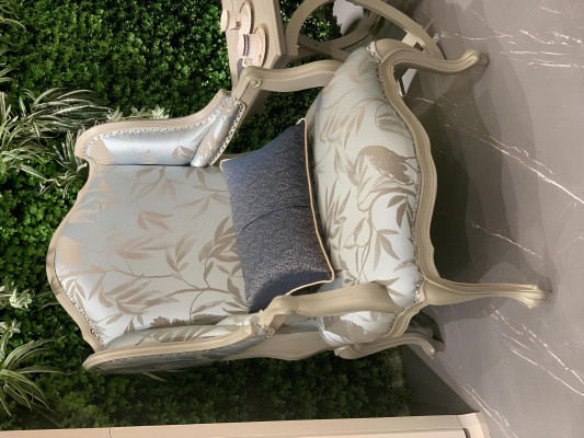 Fauteuil Stof Eenpersoons Meubels Relax Zitje Ontwerp Bankstel Textiel Woonkamer Fauteuil