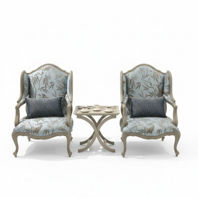 Fauteuil Stof Eenpersoons Meubels Relax Zitje Ontwerp Bankstel Textiel Woonkamer Fauteuil