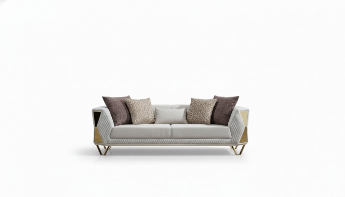 Garnituur bankstel 3+3+1-zits bank fauteuil banken Modern Bruin nieuw