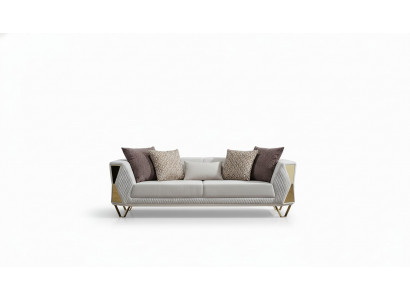 Garnituur bankstel 3+3+1-zits bank fauteuil banken Modern Bruin nieuw