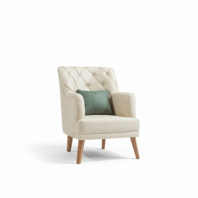 Woonkamer fauteuil meubels modern stof lounge textiel kunstleer beige Woonkamer fauteuil meubels modern stof lounge textiel kunstleer beige